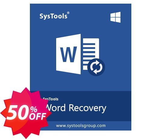 SysTools Word Repair, Business  Coupon code 50% discount 