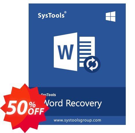 SysTools Word Repair, Enterprise  Coupon code 50% discount 