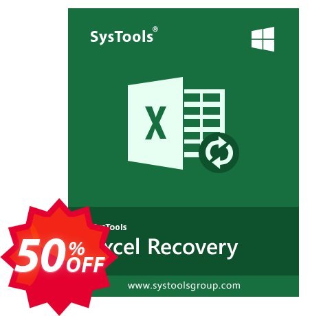 SysTools Excel Recovery, Business Plan  Coupon code 50% discount 