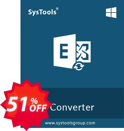 SysTools Exchange EDB to EML Converter Coupon code 51% discount 