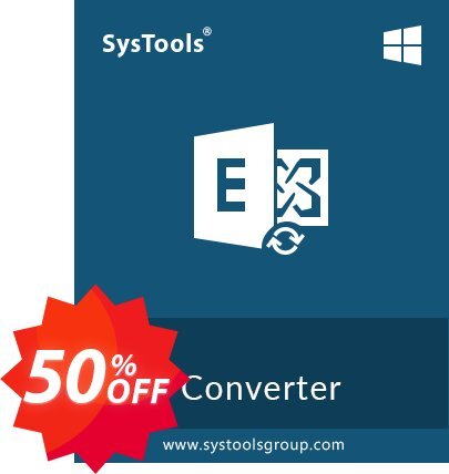 SysTools Exchange EDB to EML Converter, Enterprise  Coupon code 50% discount 