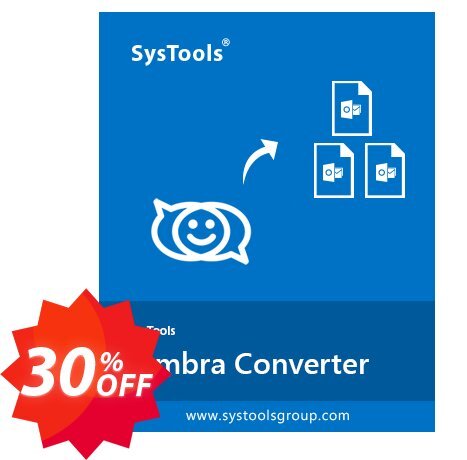 SysTools Zimbra Converter, Enterprise Plan  Coupon code 30% discount 