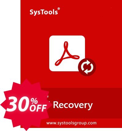 SysTools MAC PDF Recovery, Enterprise Plan  Coupon code 30% discount 