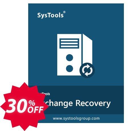 SysTools Exchange Recovery Coupon code 30% discount 
