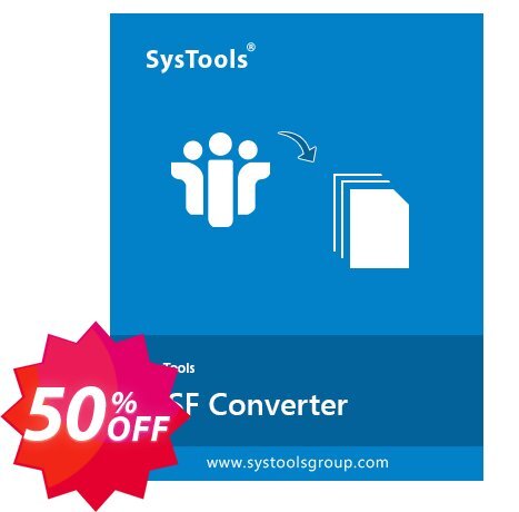 SysTools NSF Converter, 5 NSF files  Coupon code 50% discount 