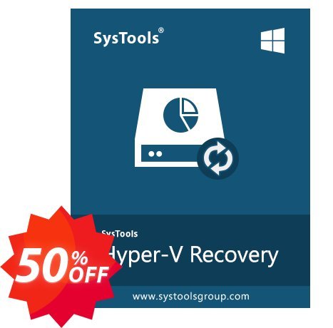 SysTools Hyper-V Recovery, Business  Coupon code 50% discount 