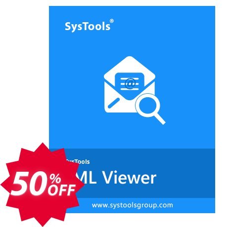 SysTools EML Viewer Pro, 25 Users  Coupon code 50% discount 