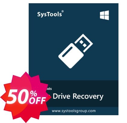 SysTools Pen Drive Recovery, Enterprise Plan  Coupon code 50% discount 