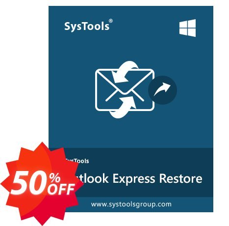 SysTools Outlook Express Restore, Enterprise Plan  Coupon code 50% discount 