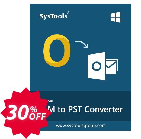 SysTools OLM to PST Converter Coupon code 30% discount 