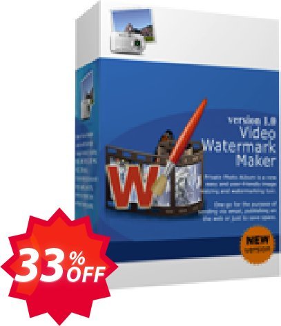 SoftOrbits Video Watermark Maker Coupon code 33% discount 