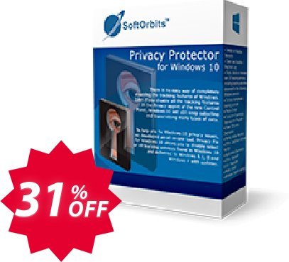 Privacy Protector for WINDOWS 10 - Business Plan Coupon code 31% discount 