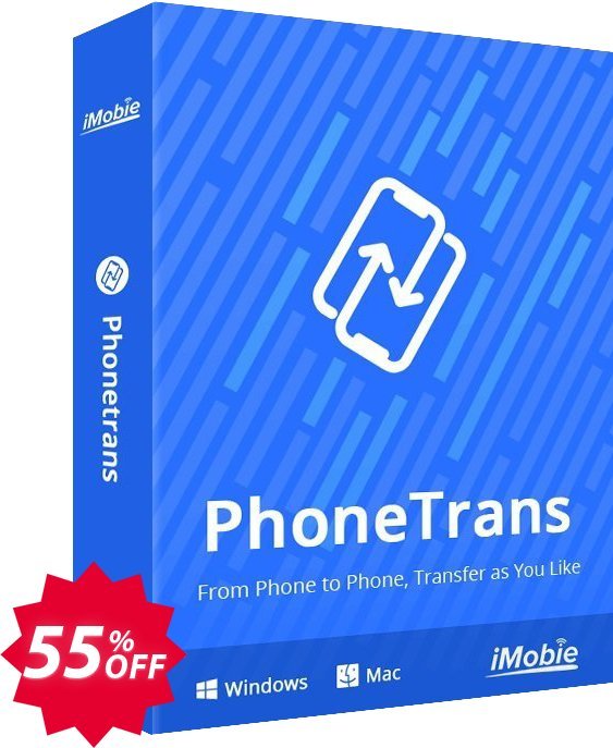 PhoneTrans, 3-Month Plan  Coupon code 55% discount 