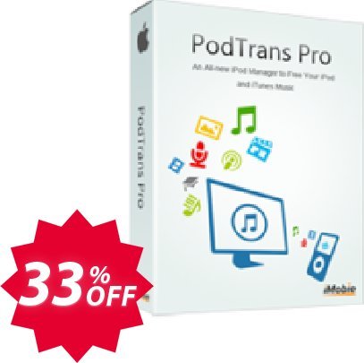 PodTrans Pro for MAC Coupon code 33% discount 