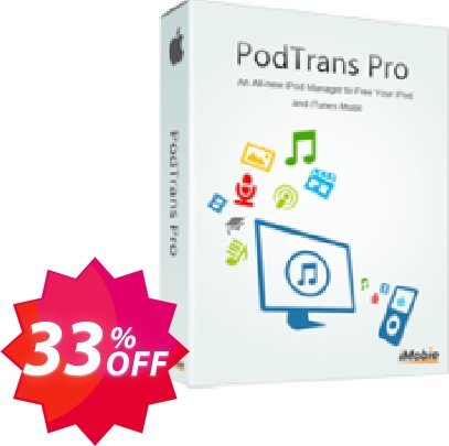 PodTrans Pro for MAC Coupon code 33% discount 