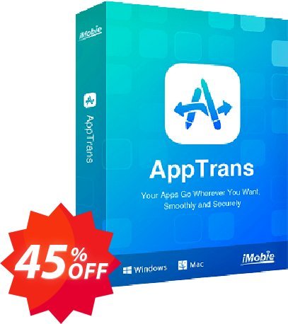 AppTrans for MAC 3-month plan Coupon code 45% discount 