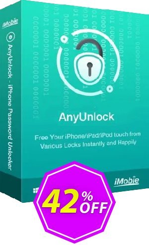 AnyUnlock - Remove SIM Lock - 1-Year/5 Devices Coupon code 42% discount 