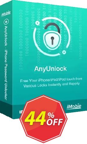 AnyUnlock - Find Apple ID - 1-Year/5 Devices Coupon code 44% discount 