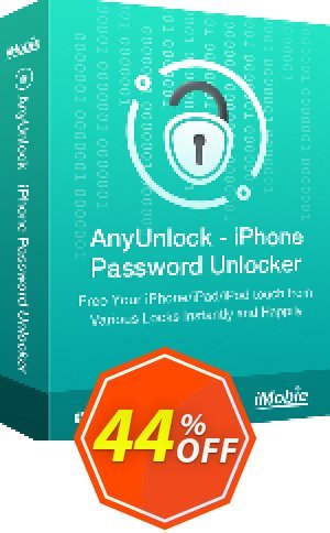 AnyUnlock - iDevice Verification - 1-Year/5 Devices Coupon code 44% discount 