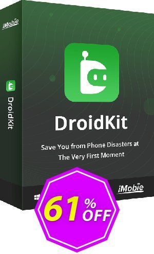 DroidKit - Data Recovery, 1-Year  Coupon code 61% discount 