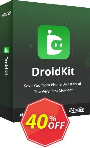 DroidKit for MAC - Data Recovery - 1-Year/15 Devices Coupon code 40% discount 