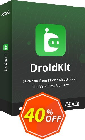 DroidKit - Screen Unlocker - 1-Year/10 Devices Coupon code 40% discount 