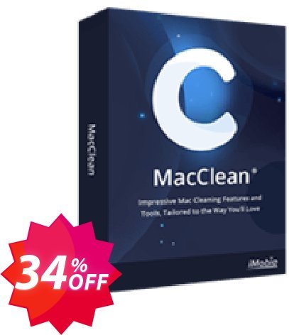 MACClean Coupon code 34% discount 