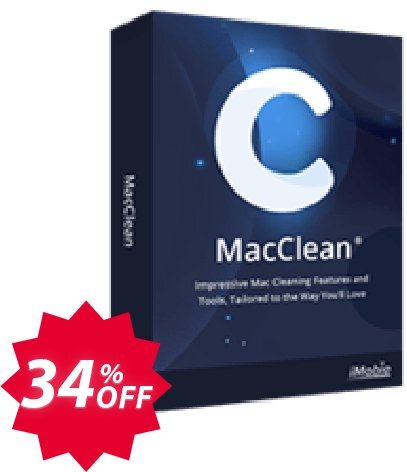 MACClean Coupon code 34% discount 