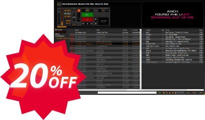 PCDJ KARAOKI, KARAOKE SOFTWARE  Coupon code 20% discount 