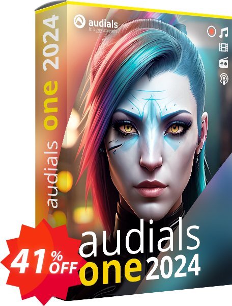 Audials One 2024 Coupon code 41% discount 