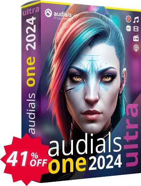 Audials One Ultra 2024 Coupon code 40% discount 
