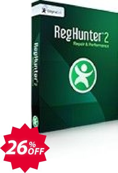 RegHunter Coupon code 26% discount 