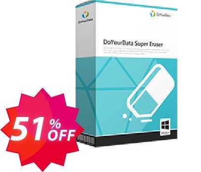 DoYourData Super Eraser Lifetime Coupon code 51% discount 