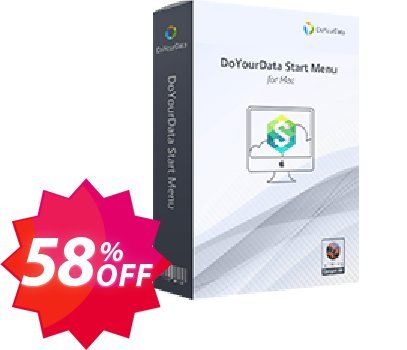 DoYourData Start Menu for MAC Lifetime Coupon code 58% discount 