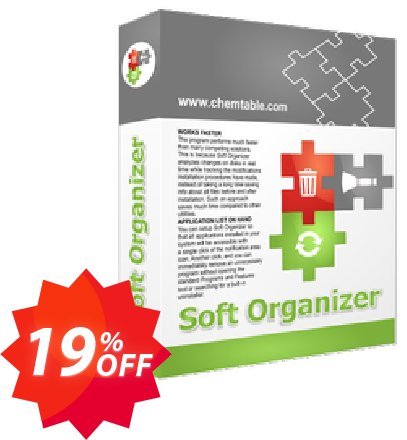 Soft Organizer - Company Plan Coupon code 19% discount 