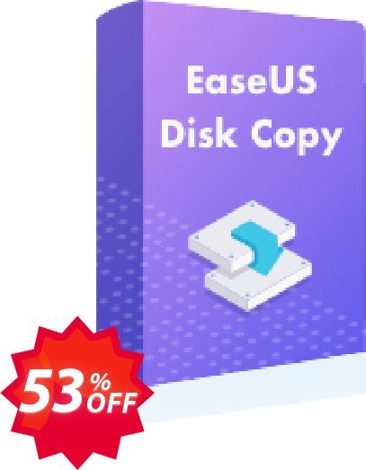 EaseUS Disk Copy Pro, Yearly  Coupon code 53% discount 