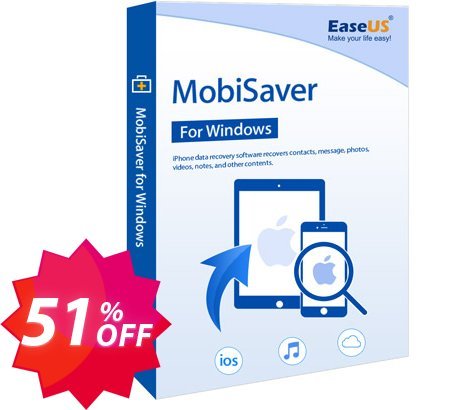 EaseUS MobiSaver Pro, Monthly  Coupon code 51% discount 
