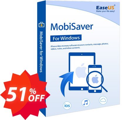EaseUS MobiSaver Pro, Yearly  Coupon code 51% discount 