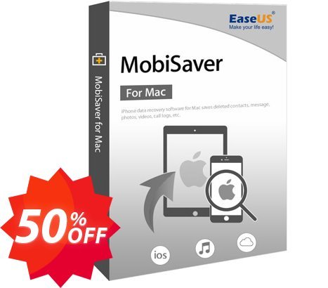 EaseUS MobiSaver for MAC For Business Coupon code 50% discount 