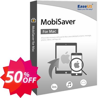 EaseUS MobiSaver for MAC For Business Coupon code 50% discount 