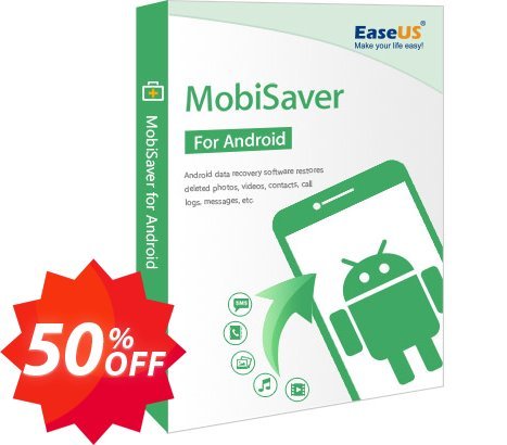 EaseUS MobiSaver for Android For Business Coupon code 50% discount 