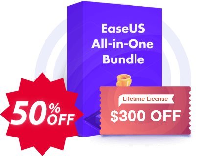 EaseUS All-In-One Bundle Coupon code 50% discount 