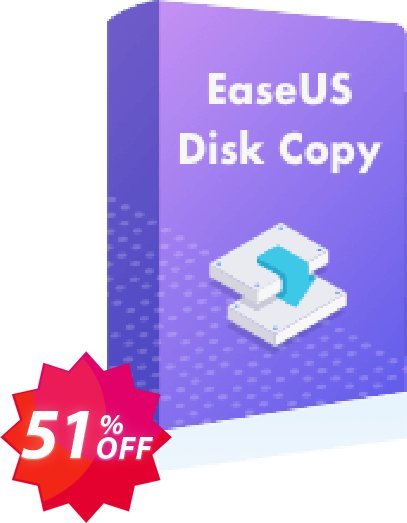 EaseUS Disk Copy Pro, 2-Year  Coupon code 51% discount 