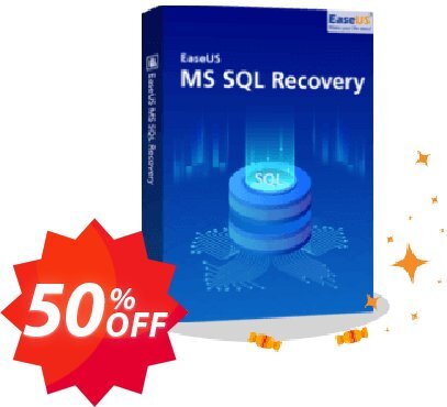 EaseUS MS SQL Recovery Coupon code 50% discount 