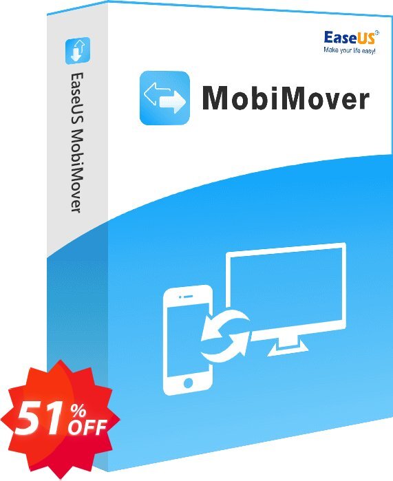 EaseUS MobiMover Pro, Lifetime  Coupon code 51% discount 