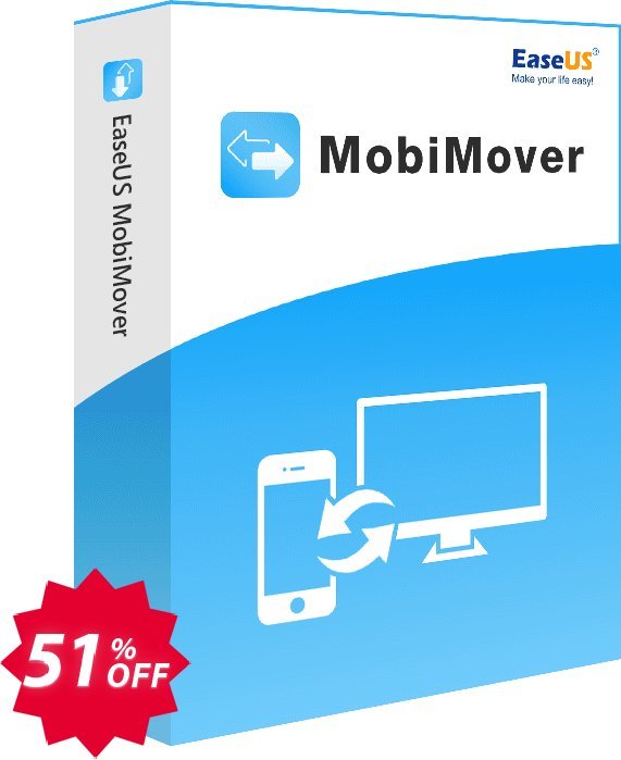 EaseUS MobiMover Pro, Yearly  Coupon code 51% discount 