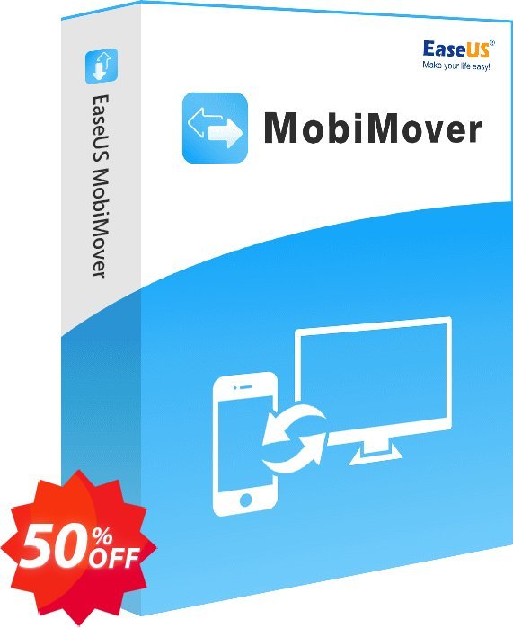 EaseUS MobiMover for MAC Pro, Lifetime  Coupon code 50% discount 