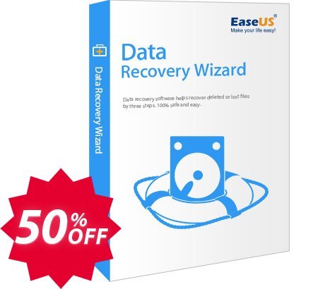 EaseUS Data Recovery Wizard Technician, Yearly  Coupon code 50% discount 