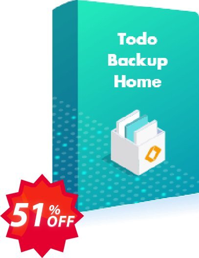 EaseUS Todo Backup Home, Yearly  Coupon code 51% discount 