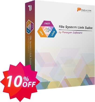 Paragon File System Link Business Suite Coupon code 10% discount 